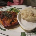 grilled salmon